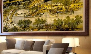 清明上河图6米成品 清明上河图6米成品